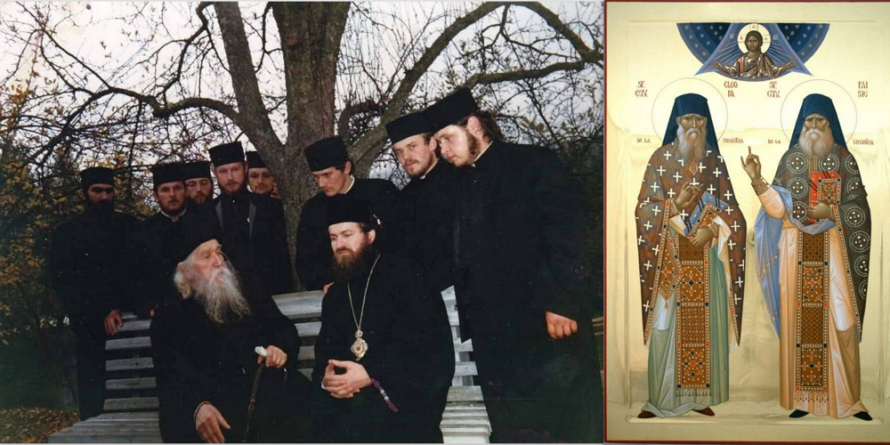 Fotografie de colecție: Părintele Cleopa, PS Iustin și ucenicii – chipuri de ieri, păstori ai Bisericii de azi