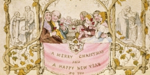 Povestea primei felicitări de Crăciun
