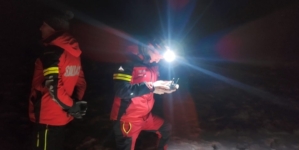 Intervenție a salvamontiștilor maramureșeni în seara de Crăciun