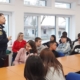 Elevii de la Școala Gimnazială Specială Baia Mare, în dialog cu reprezentanți ai Inspectoratului de Poliție al Județului Maramureș