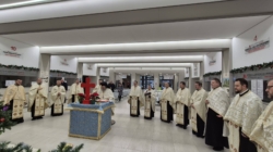 Taina Sfântului Maslu a fost săvârșită la Spitalul Județean de Urgență „Dr. Constantin Opriș” din Baia Mare