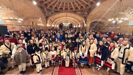 Emoția și magia Crăciunului și-au făcut simțită prezența la Concertul tradițional de colinde „Sus la poarta Raiului”