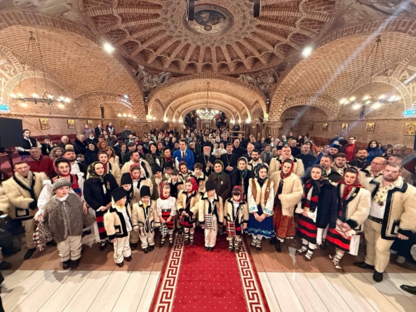 Emoția și magia Crăciunului și-au făcut simțită prezența la Concertul tradițional de colinde „Sus la poarta Raiului”