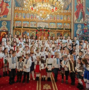Etnicii ucrainieni din Maramureș sărbătoresc Crăciunul