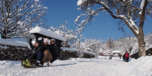 „Iarna pe uliță”, eveniment dedicat bucuriei copilăriei, la Muzeul Satului din Baia Mare