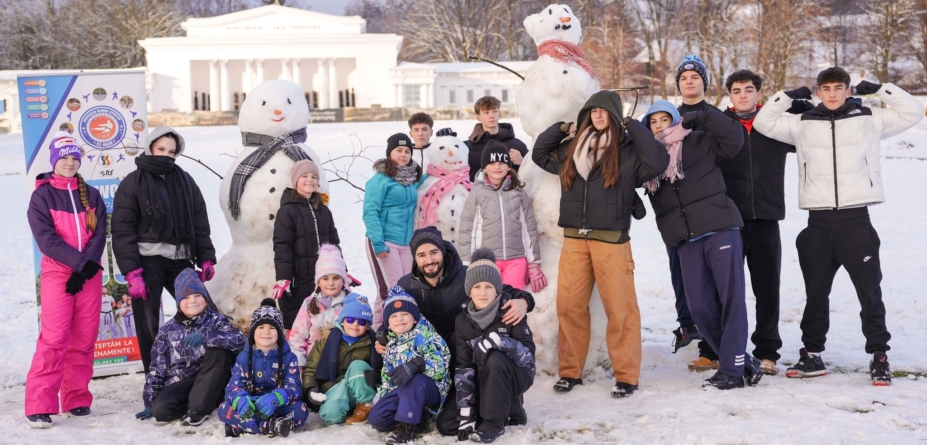 Sportivii Clubului Ge-Baek Baia Mare au început 2026 cu zăpadă, voie bună și energie la cote maxime