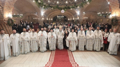 PS Iustin a slujit în prima zi a Anului Nou la Catedrala Episcopală „Sfânta Treime” din Baia Mare