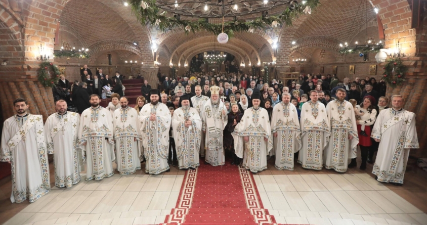 PS Iustin a slujit în prima zi a Anului Nou la Catedrala Episcopală „Sfânta Treime” din Baia Mare