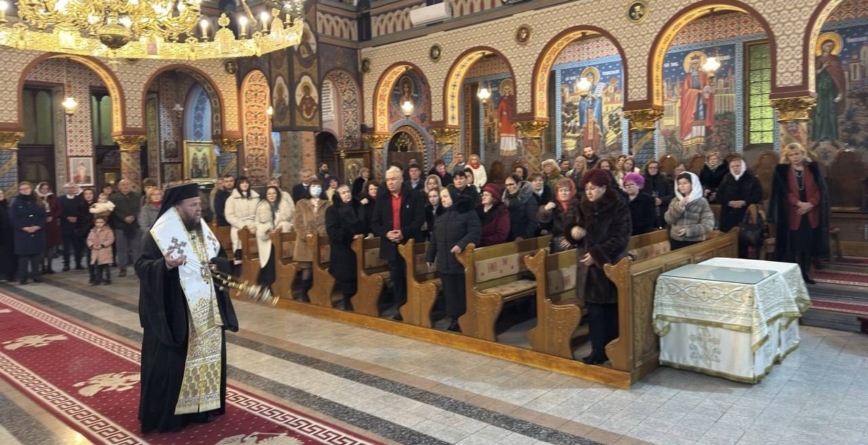 PS Timotei Sătmăreanul a săvârșit slujba în noaptea trecerii dintre ani la Catedrala Ortodoxă din Satu Mare