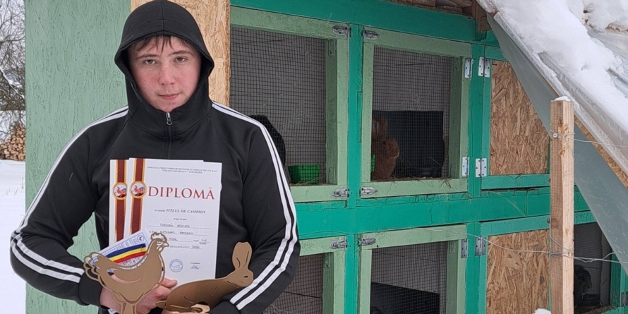 Pasiune, ambiție și muncă: Miklos Jozsef, tânărul din Dămăcușeni care face performanță în creșterea animalelor de rasă