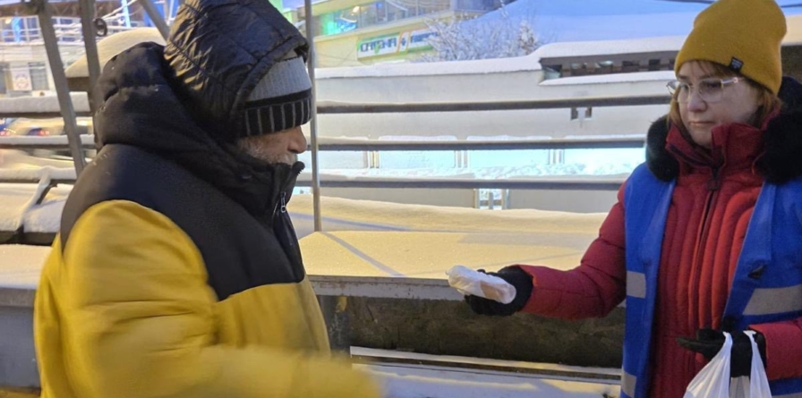 Baia Mare: Intervenții zilnice pe timp de ger în sprijinul persoanelor fără adăpost