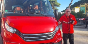 Un borșean face parte din echipa care transportă Flacăra Olimpică pe traseul simbolic de la Roma la Milano