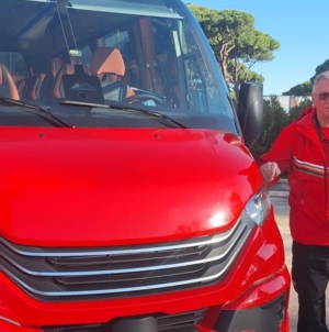 Un borșean face parte din echipa care transportă Flacăra Olimpică pe traseul simbolic de la Roma la Milano