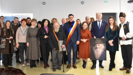 Maestrul Alexandru Perța-Cuza, sărbătorit la Târgu Lăpuș