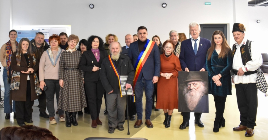 Maestrul Alexandru Perța-Cuza, sărbătorit la Târgu Lăpuș