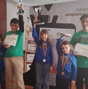 Performanțe frumoase pentru șahiștii Clubului Tinerii Lei Baia Mare la ChessMania