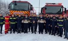 Final de misiune pentru doi pompieri din Fărcașa