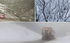 Iarna lovește Maramureșul: curent întrerupt la Budești și drumuri periculoase