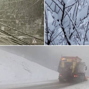 Iarna lovește Maramureșul: curent întrerupt la Budești și drumuri periculoase