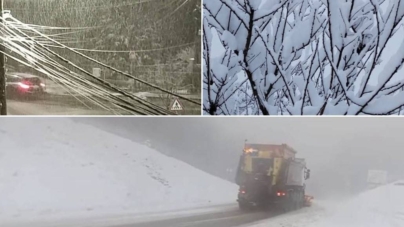 Iarna lovește Maramureșul: curent întrerupt la Budești și drumuri periculoase