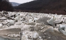 Alertă în Maramureș: intervenții în mai multe localități din cauza gheții de pe râuri