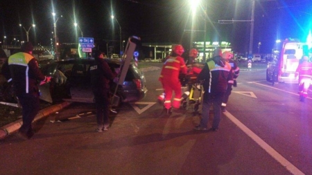 Accident rutier cu victimă inconștientă, în Baia Mare