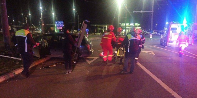 Accident rutier cu victimă inconștientă, în Baia Mare