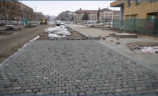 Lucrările din Piața Revoluției din Baia Mare continuă