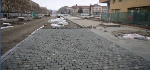 Lucrările din Piața Revoluției din Baia Mare continuă
