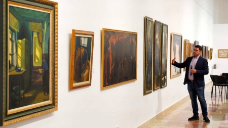 Eveniment special la expoziția „József Klein și Școala de la Baia Mare”, găzduită de Muzeul Național de Artă al României
