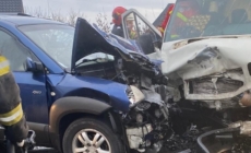 Accident cu trei răniți în Săcălășeni