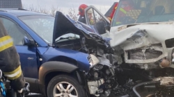 Accident cu trei răniți în Săcălășeni