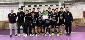 Turneu cu trei meciuri pentru juniorii 1 de la Academia de Handbal Minaur