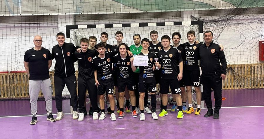 Turneu cu trei meciuri pentru juniorii 1 de la Academia de Handbal Minaur