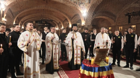 Slujbă religioasă la Catedrala Episcopală „Sfânta Treime” din Baia Mare cu ocazia împlinirii a 167 de ani de la Unirea Principatelor Române