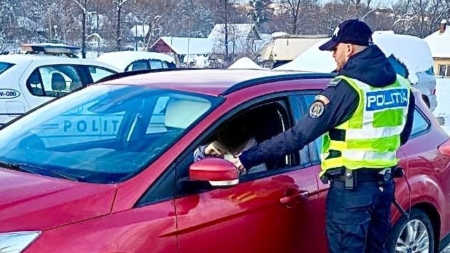 70 de mașini verificate în două ore