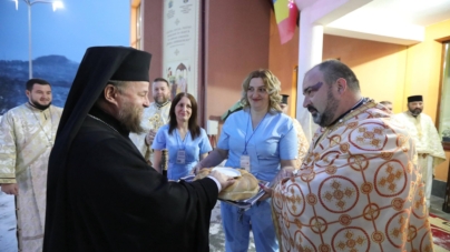 Slujire arhierească la Centrul Rezidențial „Bunul Samarinean” din Coroieni