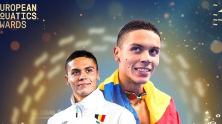 David Popovici, desemnat cel mai bun înotător european în 2025