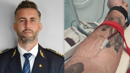 Erou printre noi: Agent șef adjunct de poliție penitenciară Teodor Buzatu a salvat peste 120 de vieți prin donări de sânge