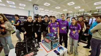 Echipa băimăreană de robotică EXOROS, prezentă la prima întâlnire din cadrul First Tech Challenge 2025-2026, la Cluj-Napoca