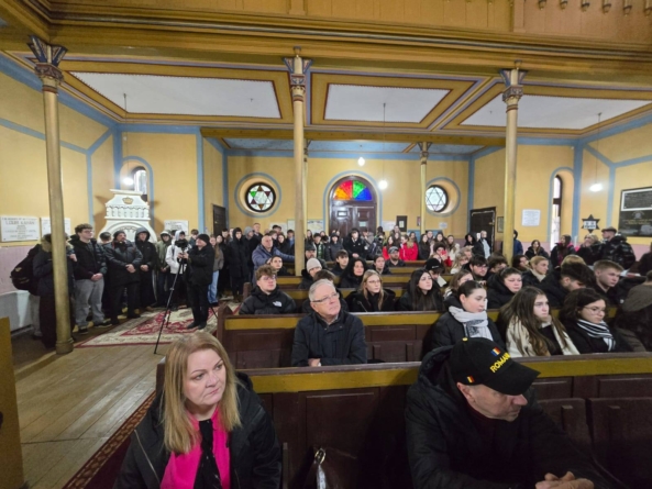 Victimele Holocaustului au fost comemorate de către elevii Colegiului Național „Dragoș Vodă” Sighetu Marmației