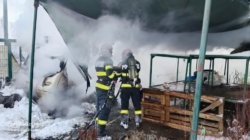 Intervenție a pompierilor în Recea