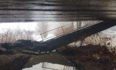 CJSU a hotărât interzicerea accesului tututor vehiculelor și al persoanelor neautorizate pe podul de la Vișeu de Jos și în zona de siguranță