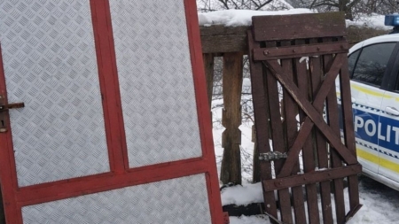 La tradiția „furatului porților” au participat și polițiștii maramureșeni: au recuperat porți