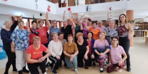 Centrul Rivulus Pueris: senioarele băimărene au început anul cu mișcare, energie, zâmbete și voie bună