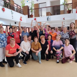 Centrul Rivulus Pueris: senioarele băimărene au început anul cu mișcare, energie, zâmbete și voie bună