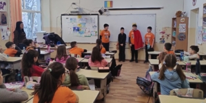 Marele poet Mihai Eminescu a fost aniversat la Școala Gimnazială „George Coșbuc” din Baia Mare