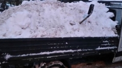 Restricții de circulație pe unele străzi din Sighet pentru o nouă acțiune de transport al zăpezii