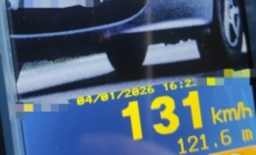 Tânăr prins conducând cu 131 km/h în Seini