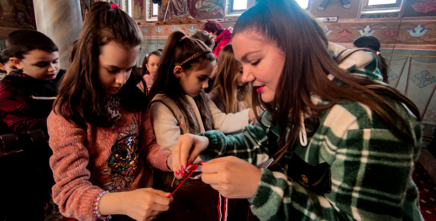 În Parohia Săcălășeni se organizează un atelier de confecționat mărțișoare